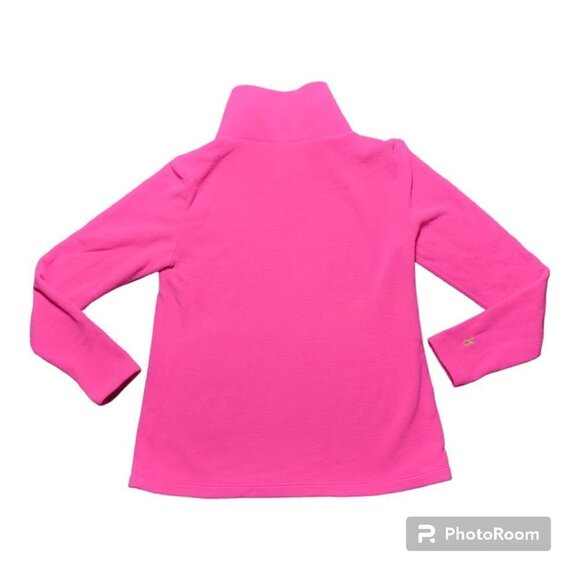 Dudley Stephens Baldwin Turtleneck In Terry Fleece Pink Size SZ S Small - Picture 7 of 14